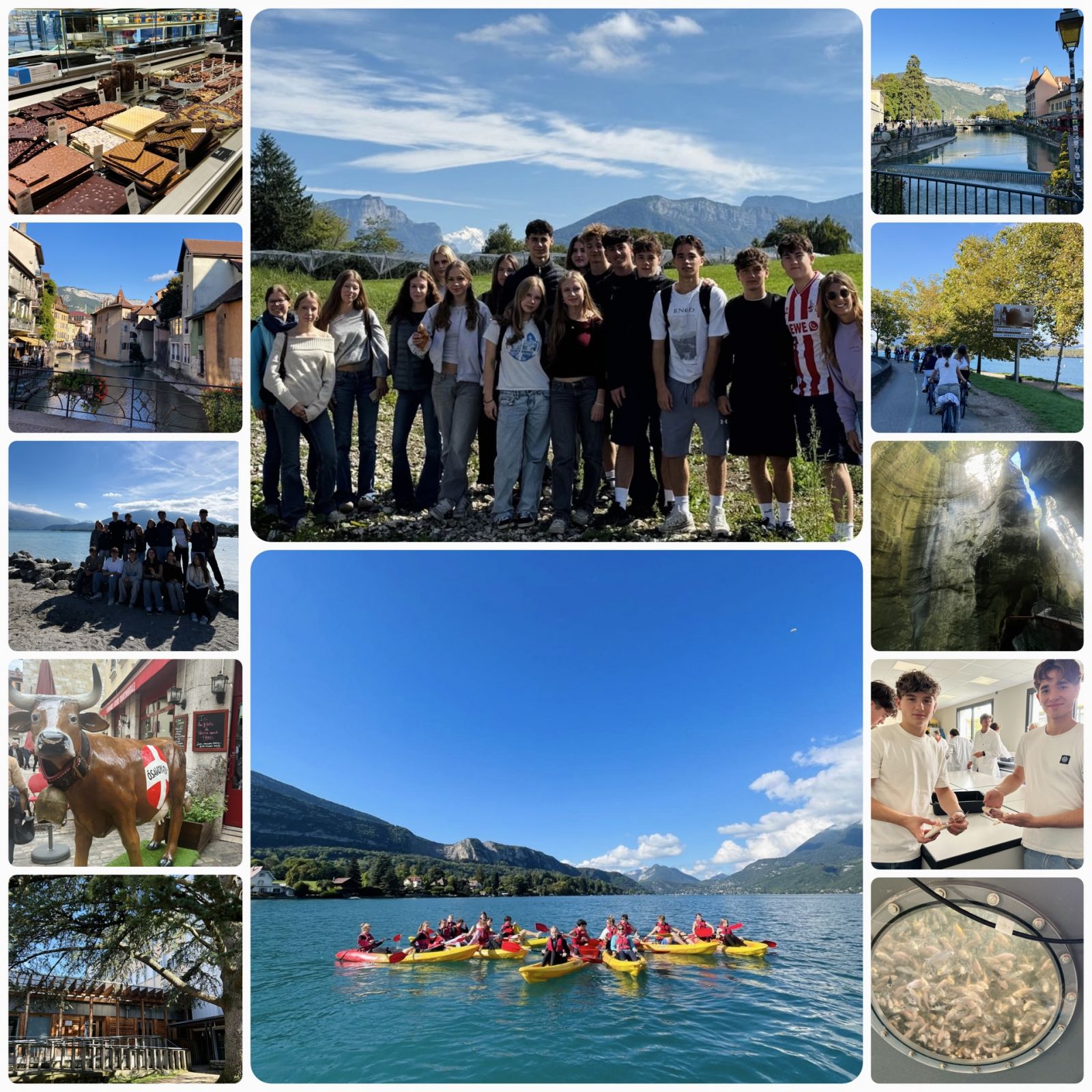Erasmus-Austausch der EF in Annecy 