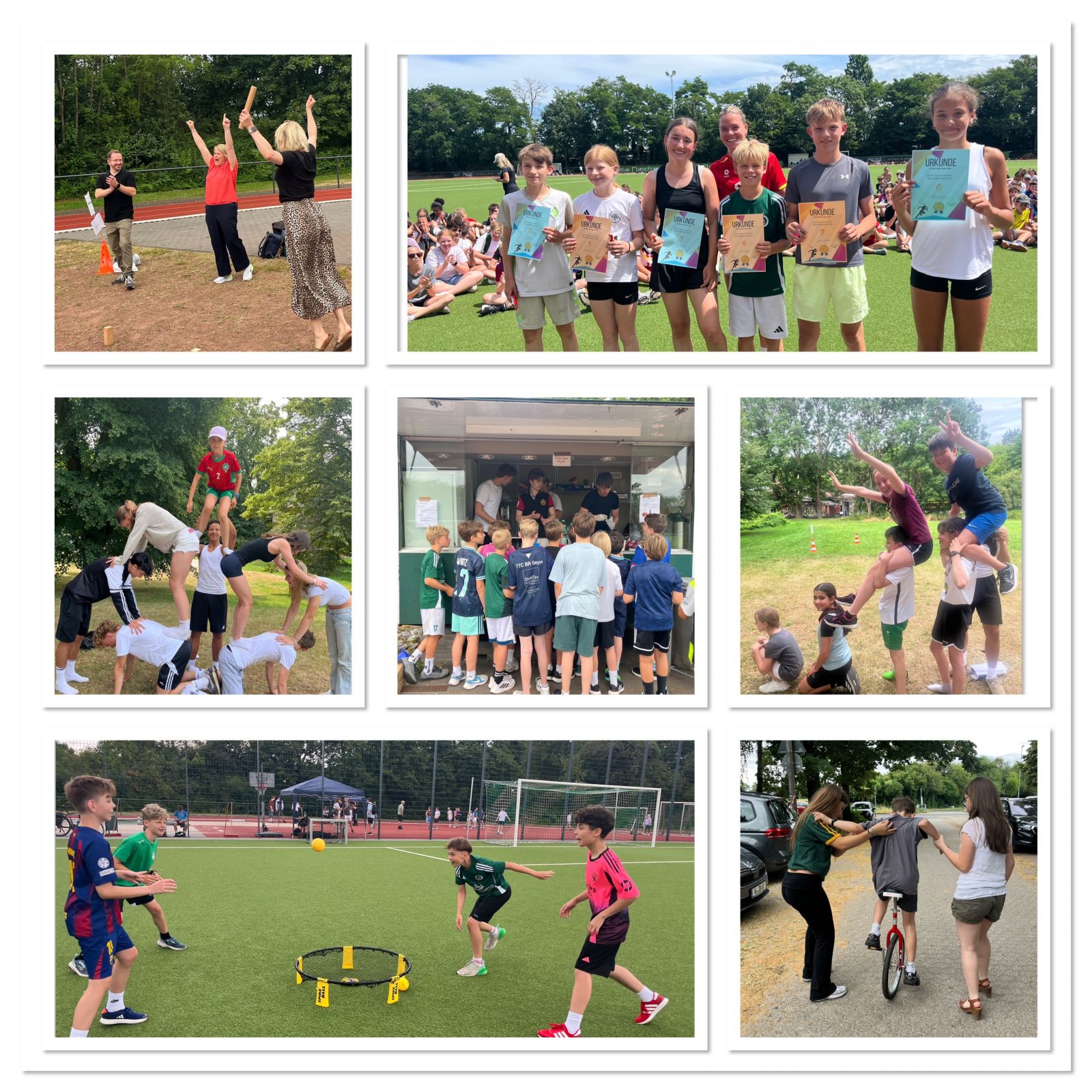 „Es lebe der Sport“ - Sporttag der Klassen 5–7