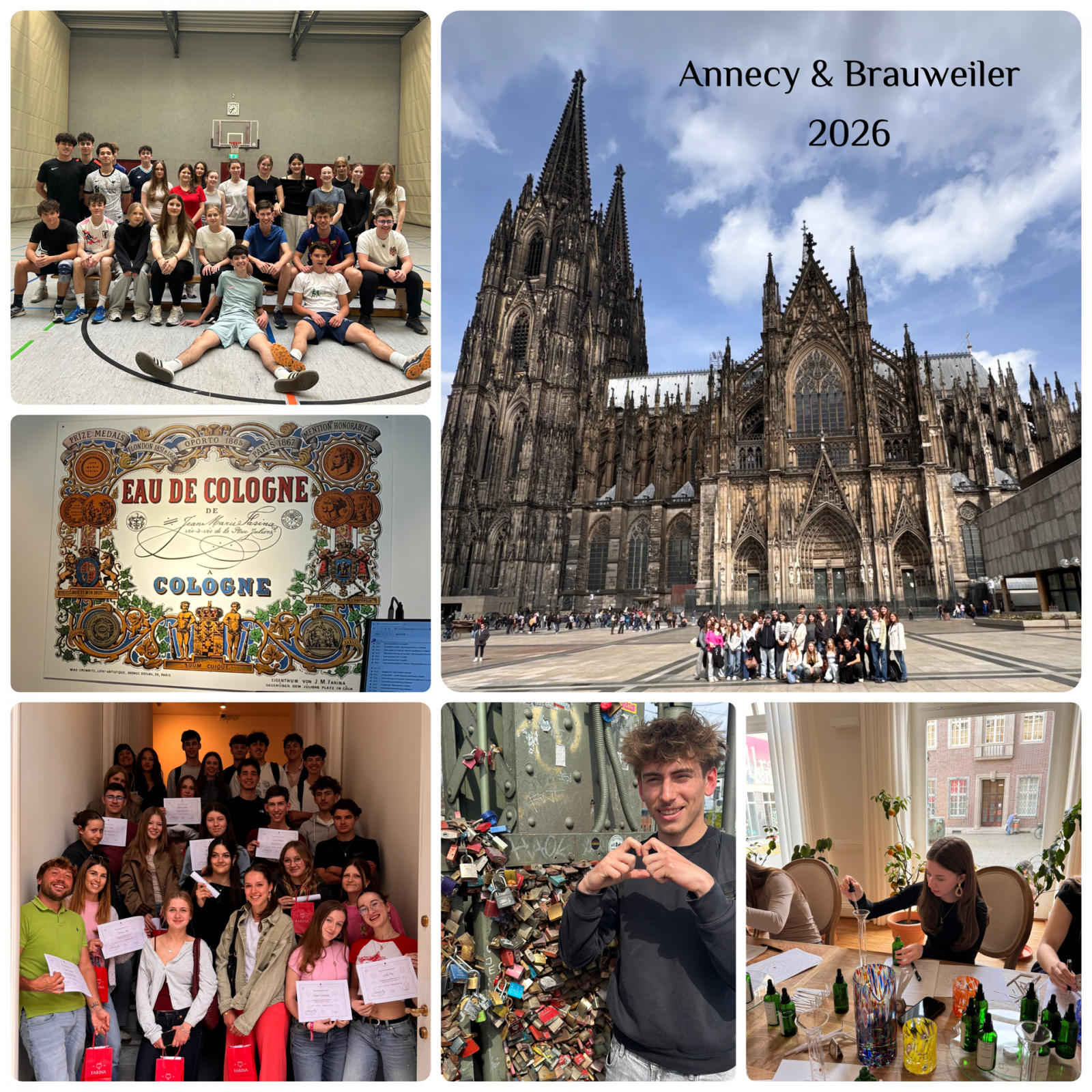 Erasmus+ Austausch Annecy & Brauweiler – eine gelungene Premiere