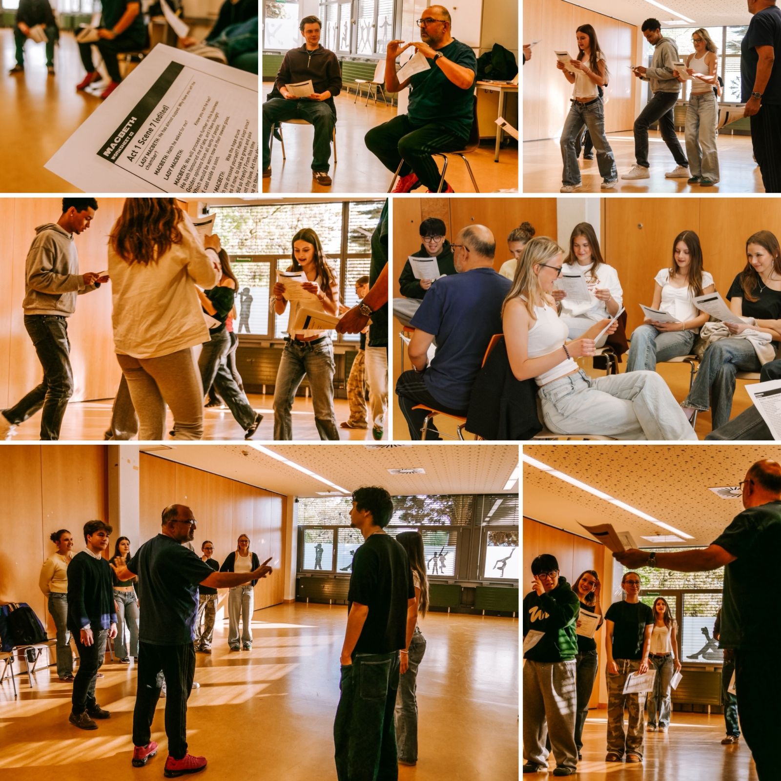 All the World’s a Stage – Workshop mit Julius D’Silva begeistert Q1