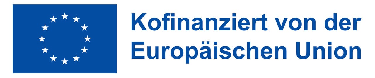 DE Kofinanziert von der Europaeischen Union PANTONE